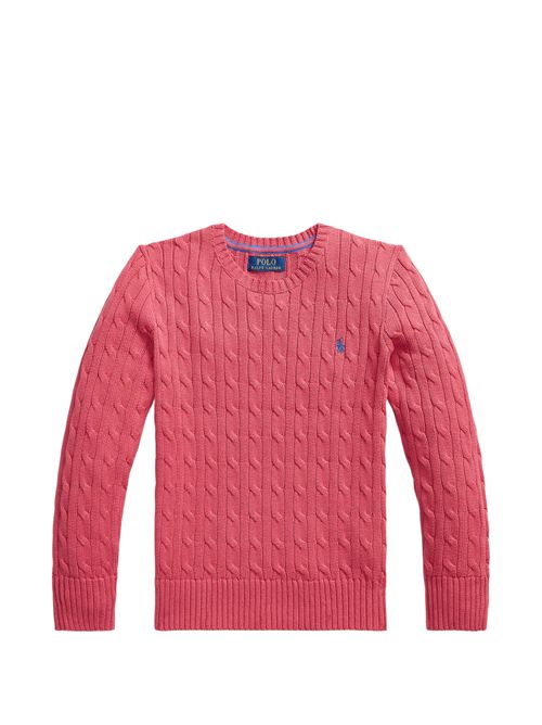 Maglia a trecce RALPH LAUREN | 323702674509CORALLO